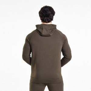 Sweat à capuche vintage pour homme, coupe classique, manches longues, 100% coton de haute qualité, uni, teinture unie, tissu respirant, broderie - Product Image 6