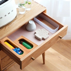 Organizador de Bolsas Ziploc de Bambú para Cajón de Cocina - Product Image 2