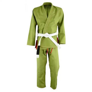 Grande demande Combinaison de combat professionnelle personnalisée pour hommes en composite simple noir Jiu Jitsu Gi OEM disponible Vêtements d'arts martiaux - Product Image 4