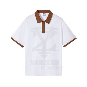 เสื้อยืดผู้ชายดีไซน์ยอดเยี่ยม ผ้าฝ้ายใยไผ่สำหรับฤดูร้อน แฟชั่นใหม่ ปรับแต่งได้ ผ้าถัก ยับยาก แห้งเร็ว 220 กรัม - Product Image 3