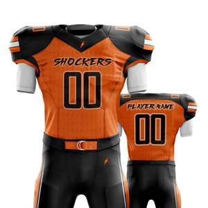 Uniforme de Fútbol Americano Juvenil Unisex Auténtico de Poliéster, Conjunto de Camiseta de Fútbol Americano Personalizada de Talla Grande, Camisetas de Fútbol Americano Juveniles - Product Image 2