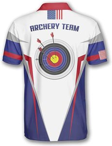 Chemises de tir à l'arc Performance Maillot d'équipe à séchage rapide personnalisé Léger avec protection UV Réversible Extensible Oem Wear - Product Image 3