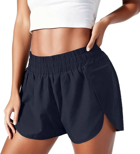 Short moulant sans couture Short de sport pour femme Short de yoga d'entraînement Tenue taille haute souple Vêtements de sport de fitness Respirant évacuant l'humidité - Product Image 1