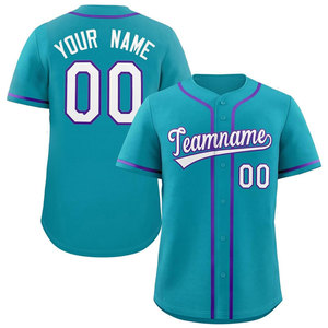 เสื้อซอฟต์บอลเบสบอลของผู้ชายผ้าโพลีเอสเตอร์ปักโลโก้แบบเรียบใส่สบาย - Product Image 2