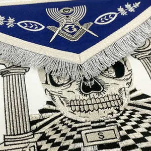 Meilleure vente, prix bas, vente flash, tabliers maçonniques, robustes, couleur personnalisée, nouveau style, meilleure qualité, tabliers maçonniques en vente - Product Image 2