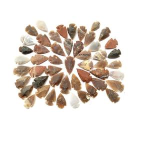 Cristal natural, venta al por mayor, piedras preciosas, puntas de flecha de jaspe de lujo para cantidad a granel - Product Image 1