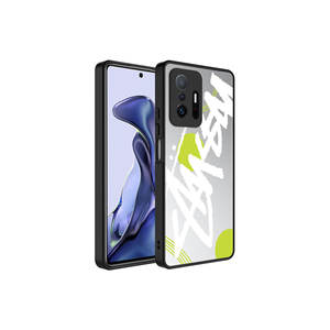 Étui en silicone brillant à motif miroir de qualité supérieure pour Xiaomi Mi 11T Pro 5G Plus, coque de téléphone souple en TPU antichoc, protection de l'appareil photo - Product Image 1