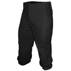Servicio OEM Color sólido en blanco con cintura elástica Ropa deportiva transpirable Pantalones de béisbol y softbol - Product Image 1