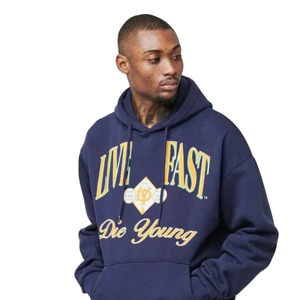 Sudaderas con capucha de algodón personalizadas para hombres urbanos con logotipo OEM ODM Pullover Style Unisex Heavyweight Streetwear - Product Image 2