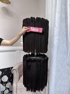 Paquete de cabello crudo alineado con cutícula completa de calidad superior Trama Super doble dibujado cabello vietnamita sin enredos - Product Image 2