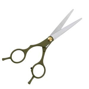 Durable Olive Green Professional Barber Scissors Japanese Stainless Steel 6.5 Inch Hair Cutting <b>Shears</b> For Stylist - Product Image 1