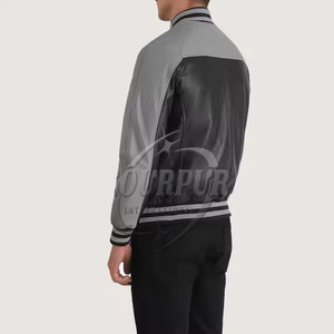 Fabricant de veste universitaire universitaire, veste de pull universitaire personnalisée Maillot de football Hommes Veste universitaire Letterman - Product Image 4