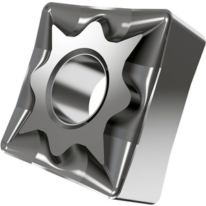 Inserto de Torneado Indexable ISO SNMG 120408E-NFHF7, Color Plateado, Diámetro del Orificio 5.16mm, para Herramientas de Torneado - Paquete de 10 - Product Image 1