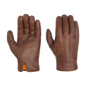 Gants d'hiver en cuir pour hommes en vente entière Gants d'usine de mode pour scènes extérieures et décontractées - Product Image 1