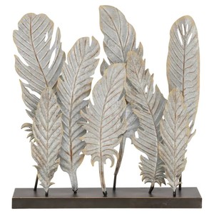 Decorative Metal <b>Feather</b> Design Table <b>Top</b> For Wedding Party Christmas Usage From India in Best Price - Product Image 5