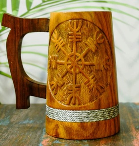 Premium Quality New Design Wooden <b>Mug</b> Customized Beer <b>Mug</b> <b>for</b> Home Use <b>Tea</b> <b>Mug</b> with Customized Size Logo at Cheap Price - Product Image 4