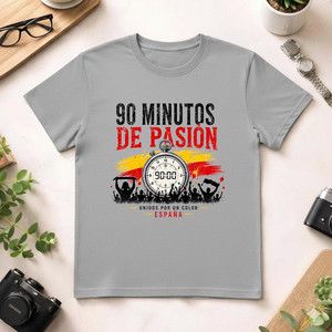 T-Shirt Unisex 210GSM 100% Cotone, Stile Casual Oversize Taglia XS, Design Tinta Unita con Stampa Serigrafica - Product Image 1