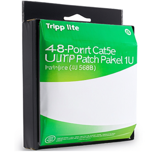 Panel de Conexiones Tripp Lite Cat5e UTP de 48 Puertos 1U 568B - Product Image 2