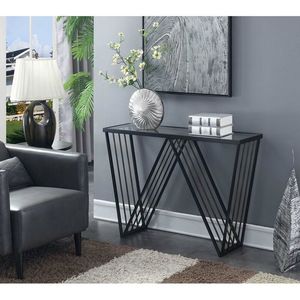 Cadre fin et moderne en or avec un dessus noir sophistiqué. Décoration élégante pour couloir. Disponible aux prix de gros. - Product Image 3