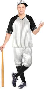 เสื้อยืดกางเกงเล่นซอฟต์บอลสำหรับผู้ชายชุดฝึกเล่นกีฬาซอฟต์บอลผ้าโพลีเอสเตอร์ระบายอากาศใหม่ไซส์ใหญ่พิเศษ - Product Image 3