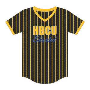 Maglia da Baseball con Logo Sigma Gamma Rho per Studenti HBCU, T-Shirt Collegiate in Ciniglia per Confraternita Greca Divine Nine SGRho - Product Image 2