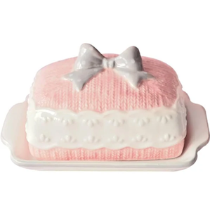 Pinterestion จานเนยเซรามิกโค้งคำนับและจานขายดีสำหรับร้านอาหารและโต๊ะแต่งงาน - Product Image 1