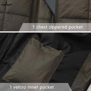 Nuevo Chaleco Acolchado para Hombre, Diseño Moderno, Logotipo Personalizado Impreso, Reversible y Transpirable - Product Image 5