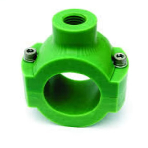 Abrazadera de calidad premium o accesorio de tubería tipo saddle para crear una línea de derivación desde una tubería existente - Product Image 1