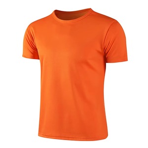 T-shirts pour hommes à col rond en polyester 100% avec impression par transfert de chaleur - Product Image 1