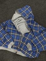 Sudadera con Capucha de Invierno para Mujer, Informal, con Estampado a Cuadros, Cálida, con Cierre, de Doble Cara, Holgada, con Capucha, Diseño Sólido