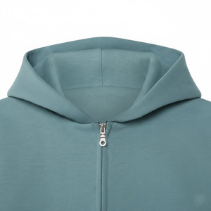 Hoodie d'hiver surdimensionné personnalisé très demandé, streetwear de haute qualité, 100% coton, pull molletonné uni pour homme, 3D - Product Image 3