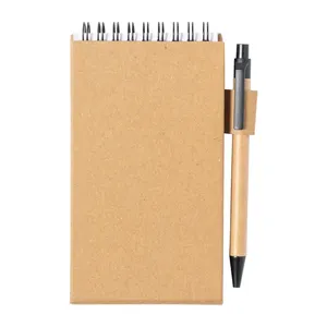 Quaderno Promozionale Sostenibile con Foglietti Adesivi Pyrus - Strumento di Merchandising Eco-Friendly - Product Image 4