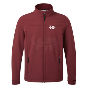 Softshell Jacket Breathable Eco-Friendly Men's <b>Stand</b> Collar Front Logo Customized Light <b>Weight</b> Winter Casual - Product Image 3