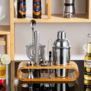 Venta caliente portátil de acero inoxidable increíble juego de herramientas de barra completa abridor de vino juegos de herramientas Kit de barman - Product Image 4