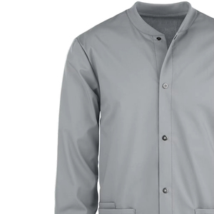 <b>Scrubs</b> Jackets Hospital Uniforms Nursing Uniform Jackets Plus Size Fashion <b>Top</b> Grey Jackets for Men Nurse - Product Image 4