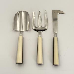 High Quality Stainless Steel Custom Gardening Hand Tool Set Wooden & Resin Handle for Outdoor and Indoor Garden - Product Image 1