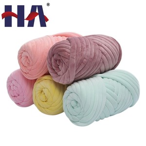 3cm de ancho hilo grueso trenza tejer a mano manta alfombra corta terciopelo algodón tubo relleno hilo - Product Image 1