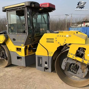 Compacteur vibrant à double tambour Dynapac CC5200 d'occasion, poids de travail 12 tonnes, marque suédoise originale, compacteur intermédiaire - Product Image 6