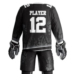 Uniformes de hockey sobre hielo de precio al por mayor de la más alta calidad personalizados uniformes de hockey sobre hielo impresos personalizados | Ropa deportiva - Product Image 5