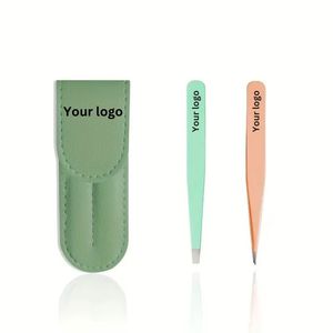 Ensemble de pince à épiler pince à épiler professionnelle en acier inoxydable pour sourcils grande précision pour l'épilation faciale et l'épilation incarnée - Product Image 5