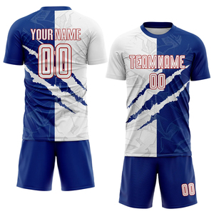 Vente en gros d'uniformes de football pour hommes personnalisés, uniformes d'équipe de maillot de football respirant avec impression par sublimation Offre Spéciale - Product Image 5