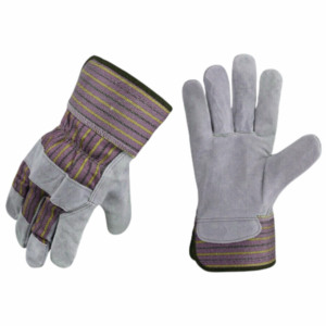 Guantes de trabajo de cuero de vaca de alta calidad Forro de algodón Tamaño XL Seguridad Protección de manos industrial Trabajo Rigger canadiense Cuero - Product Image 3