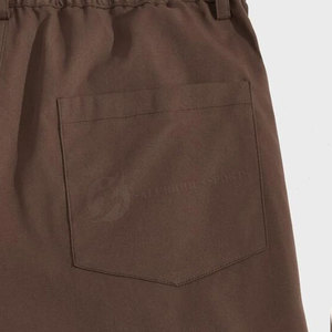 Pantalon Cargo en Tissu Canvas Décontracté Hip Hop pour Homme Pantalon de Travail Extérieur Léger avec Motif Droit et Plusieurs Poches - Product Image 4