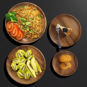 แผ่นไม้แบบชนบทสำหรับประสบการณ์การรับประทานอาหารสไตล์บ้านไร่โดยงานฝีมือรูปพระจันทร์เสี้ยว - Product Image 2