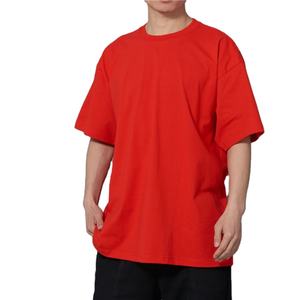 Grueso pesado 100% algodón 240gsm 11 colores hombres mujeres Unisex personalizar 240 Gsm camiseta informal en blanco para hombres - Product Image 6