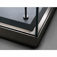 Moderne Abschließbare Gehärtete Glas-Schmuckvitrine mit LED-Beleuchtung für Einzelhandelsgeschäfte