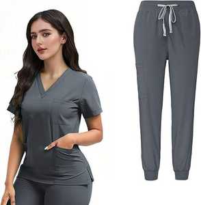 Conjuntos de uniformes de enfermería altamente quirúrgicos Uniforme de hospital Médico Enfermera Mujeres Scrub Set para mujeres en precio barato - Product Image 6