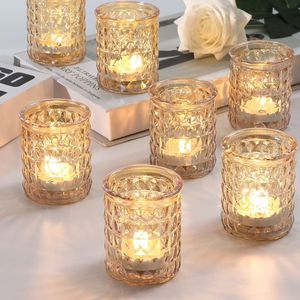 Floryn decor Glass <b>Tealight</b> Holder Set - Product Image 5