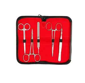 Kit de pratique de suture Étudiants médicaux et vétérinaires Peau réutilisable Matériaux et instruments de suture médicale - Product Image 1