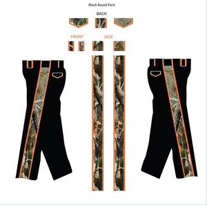 Nouveau design personnalisé, pantalon de baseball vierge à sublimation pour homme, culotte de baseball standard personnalisée pour adulte, pantalon court - Product Image 5